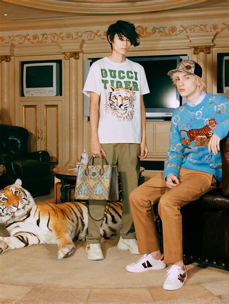 camicie gucci tigre|the house gucci tiger.